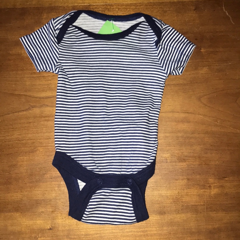💙Blue & White Striped Onesie💙